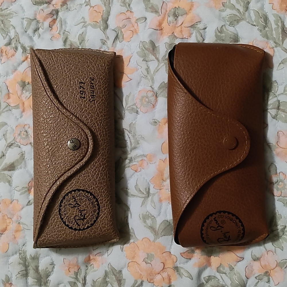 2 Ray-Ban cases